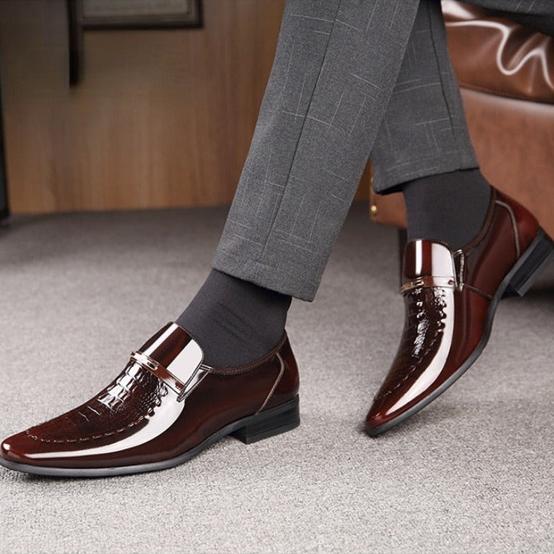 Chaussure Homme en Cuir Verni Sampaio® S1090