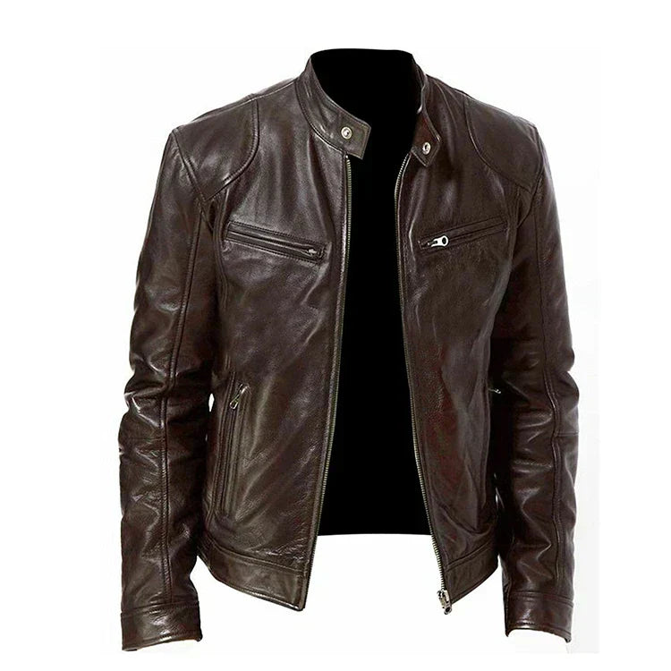 Veste en Cuir pour Homme Racer Bellvian - BL156